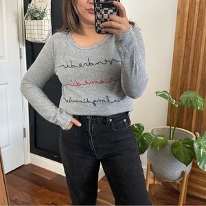 Anthropologie x t.la pullover Lightweight Sweatshirt. Size‎ XS